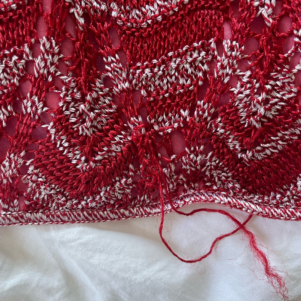 Missoni sleeveless Red and Pink Patterned knit Dress - size 4 - Picture 2 of 5